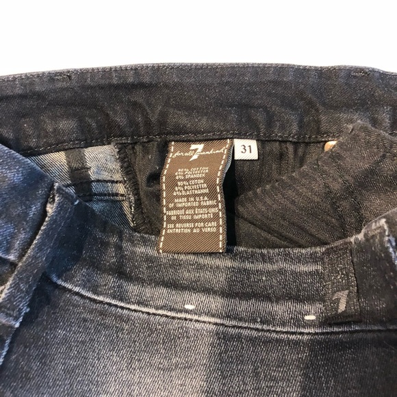 5[7ForAllMankind] The high waist skinny faded - Picture 8 of 8